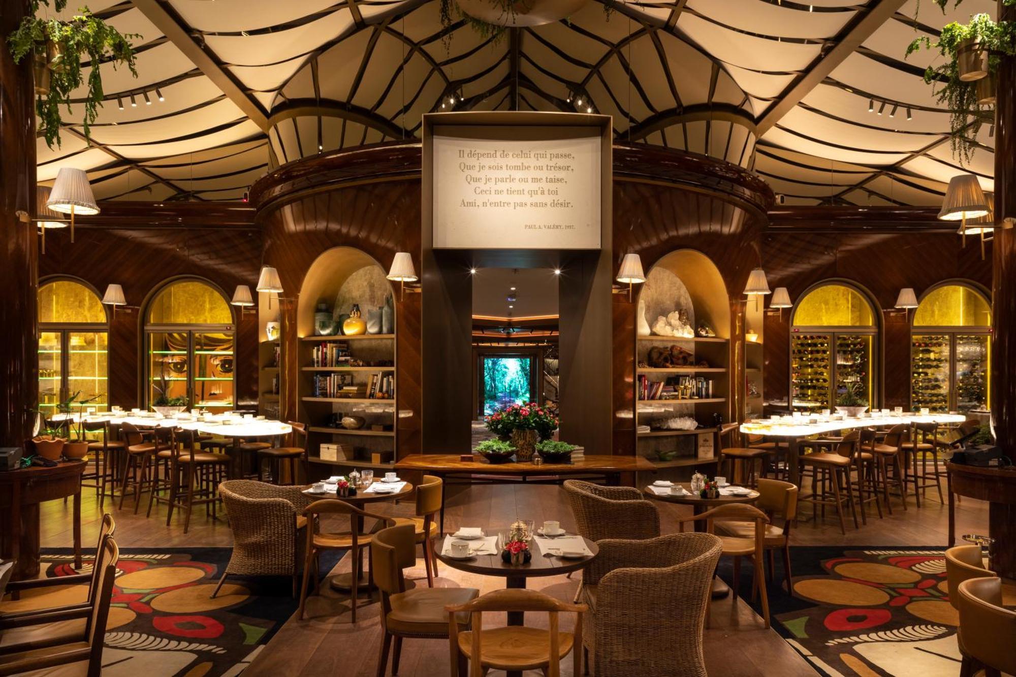 Rosewood Sao Paulo Hotell Exteriör bild The interior of the restaurant