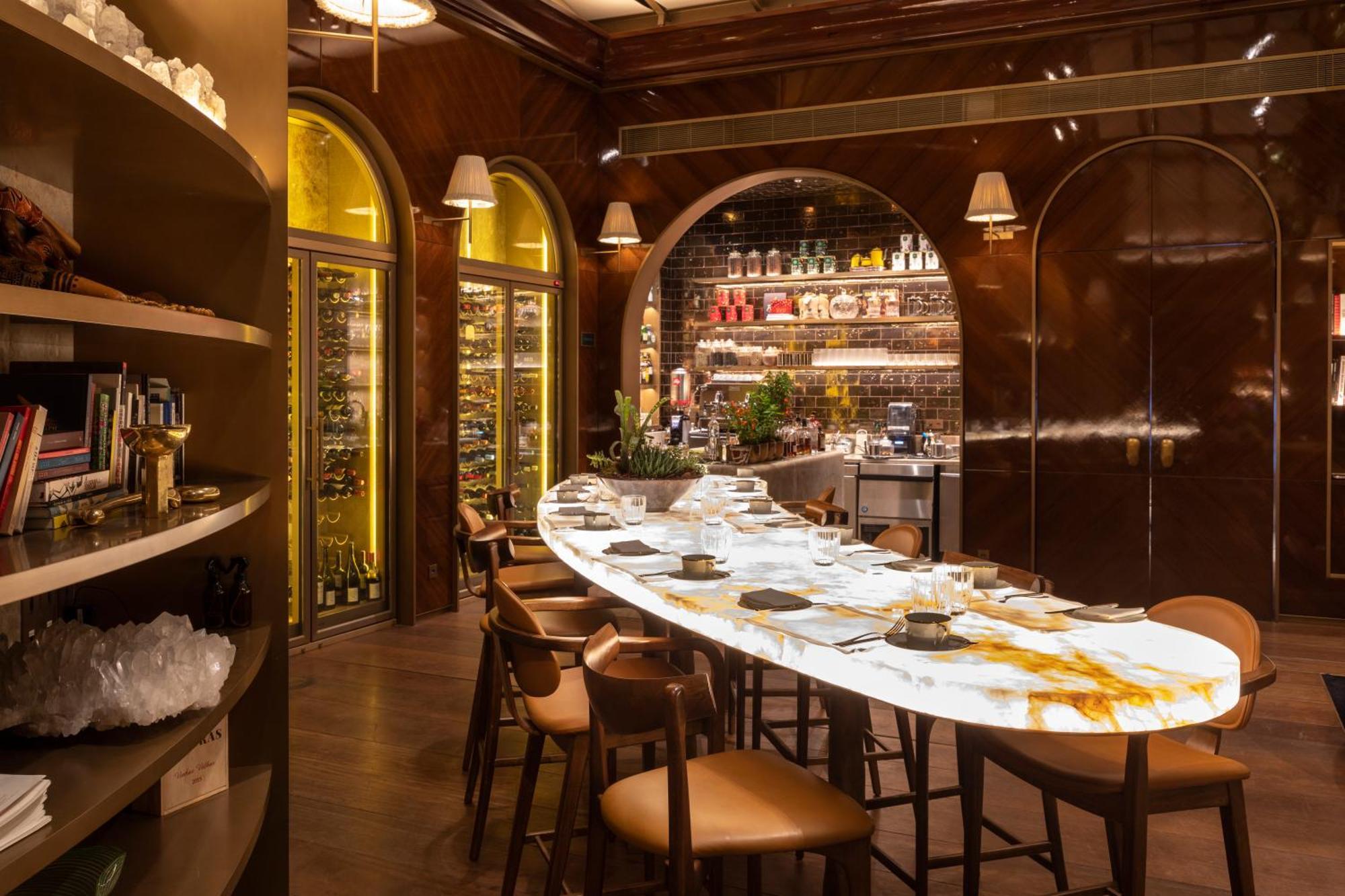 Rosewood Sao Paulo Hotell Exteriör bild Interior of the restaurant