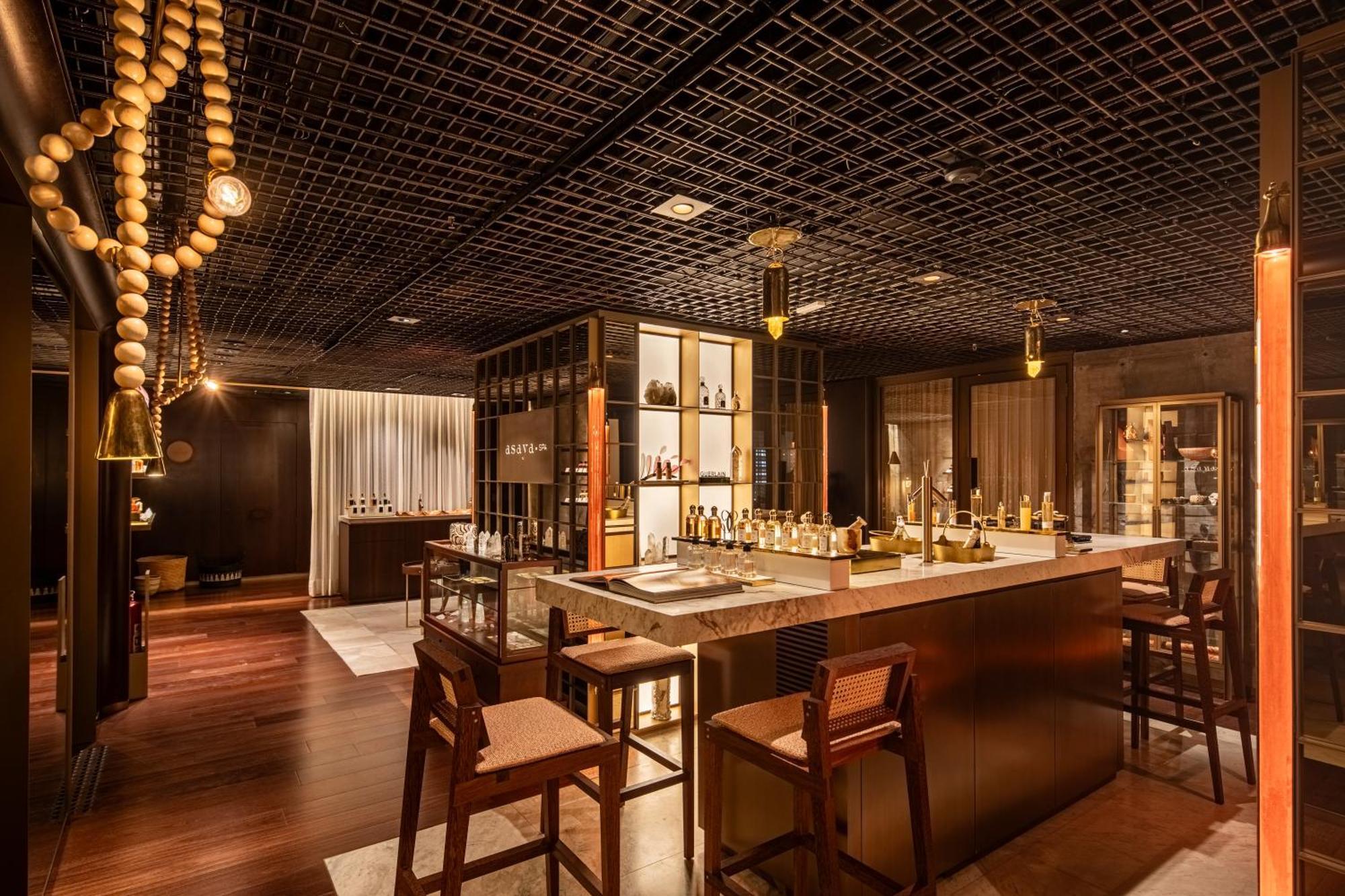 Rosewood Sao Paulo Hotell Exteriör bild The bar at the 1919