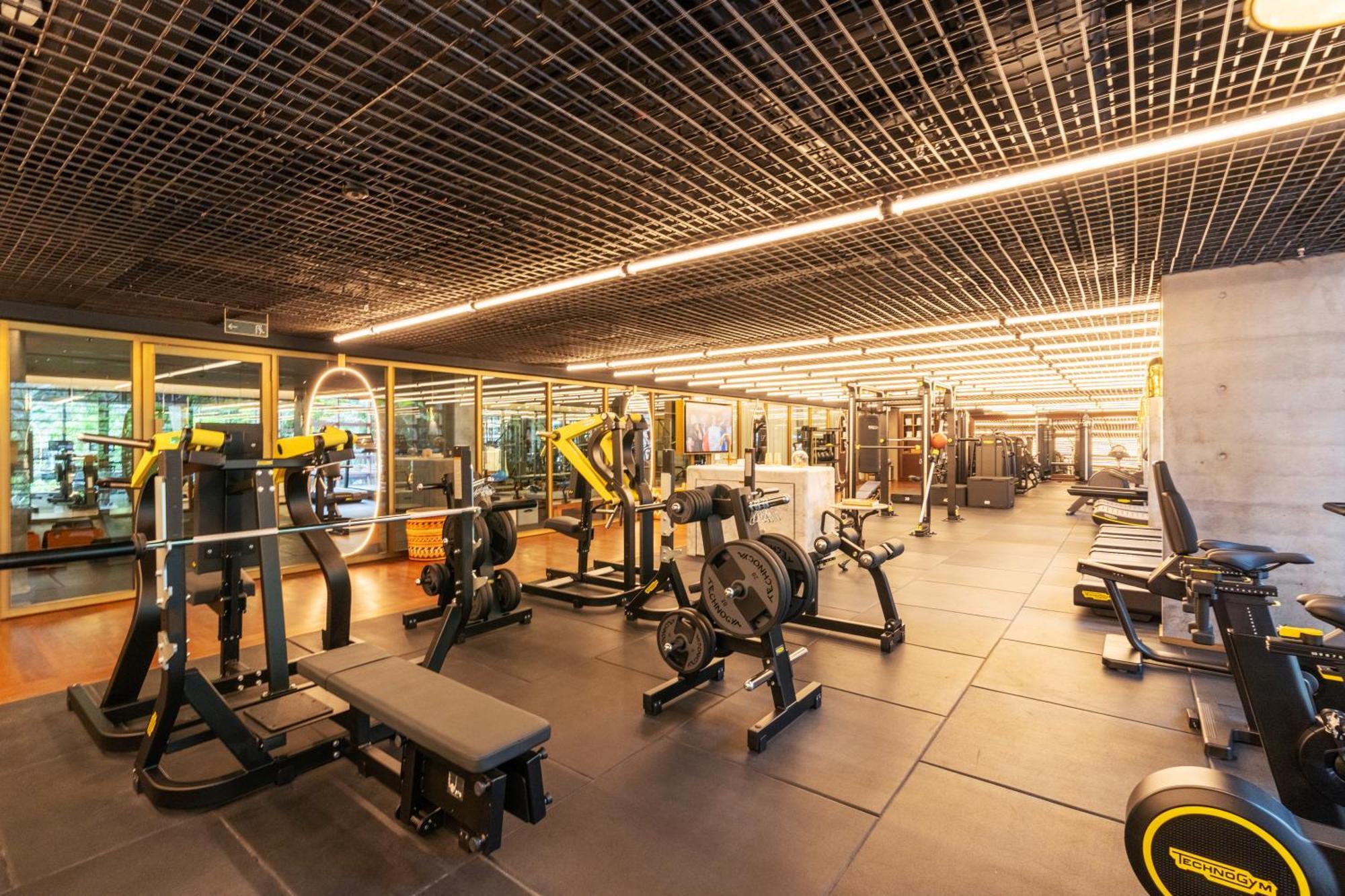 Rosewood Sao Paulo Hotell Exteriör bild The gym at the hotel